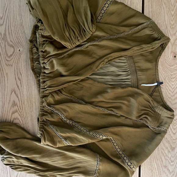 Free People Tops - Free People golden bronze Blouse